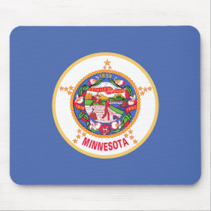 Alfombrilla De Ratón Bandera estatal de Minnesota