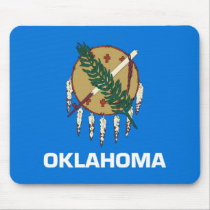 Alfombrilla De Ratón Bandera estatal de Oklahoma, Estados Unidos