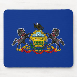 Alfombrilla De Ratón Bandera Estatal de Pennsylvania
