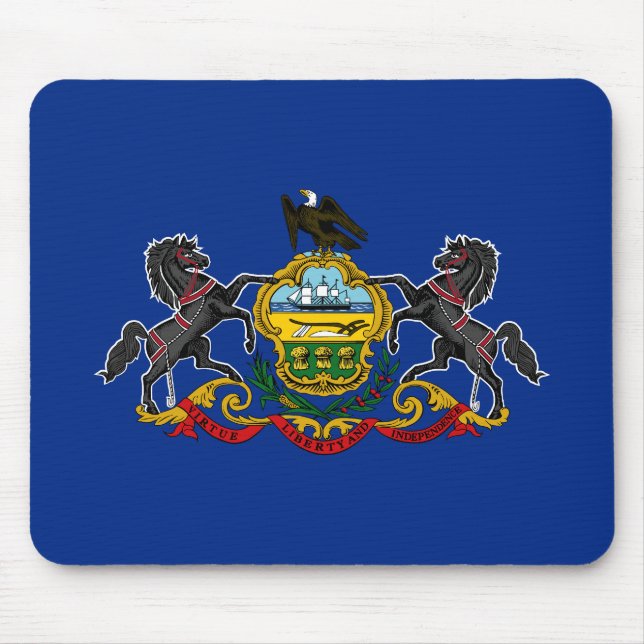 Alfombrilla De Ratón Bandera Estatal de Pennsylvania (Frente)
