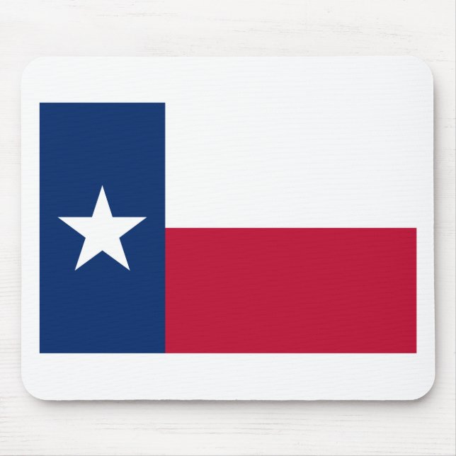 Alfombrilla De Ratón Bandera Estatal de Texas (Frente)