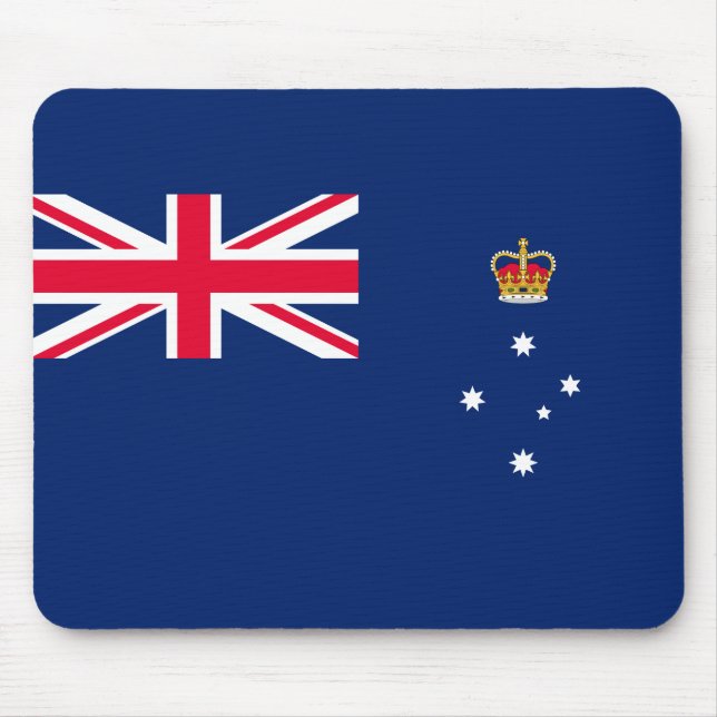 Alfombrilla De Ratón Bandera estatal de Victoria (Australia) (Frente)