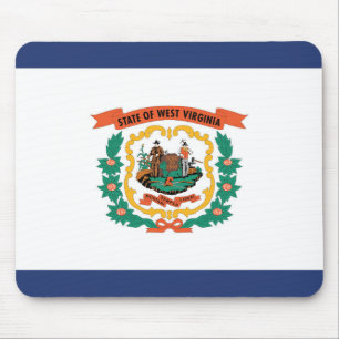 Alfombrilla De Ratón Bandera estatal de Virginia Occidental, Estados Un