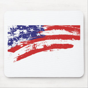 Alfombrilla De Ratón Bandera Estrella de los Estados Unidos/Estados Uni