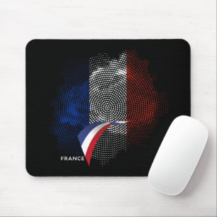 Alfombrilla De Ratón bandera francesa