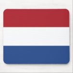 Alfombrilla De Ratón Bandera holandesa<br><div class="desc">Productos de bandera mundial de personalizable - Por favor,  no dude en añadir su propio texto.</div>