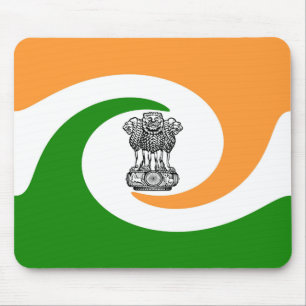 Alfombrilla De Ratón Bandera india