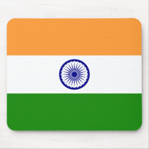 Alfombrilla De Ratón Bandera india (India) (país del Asia meridional) (