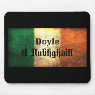 Alfombrilla De Ratón Bandera irlandesa Doyle