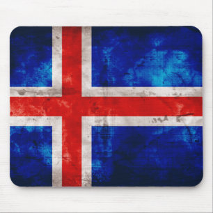 Alfombrilla De Ratón Bandera islandesa