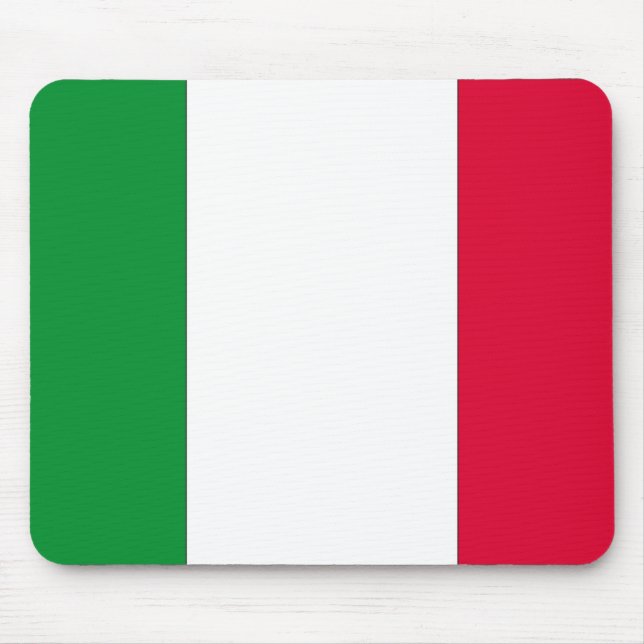 Alfombrilla De Ratón Bandera italiana (Frente)