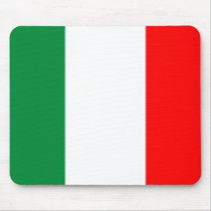 Alfombrilla De Ratón Bandera italiana Mousepad