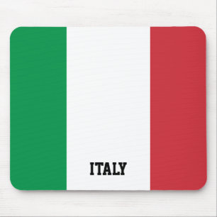 Alfombrilla De Ratón Bandera italiana personalizada