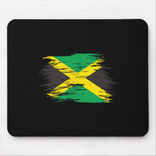 Alfombrilla De Ratón Bandera jamaiquina Jamaica Souvenir Love Travel Va