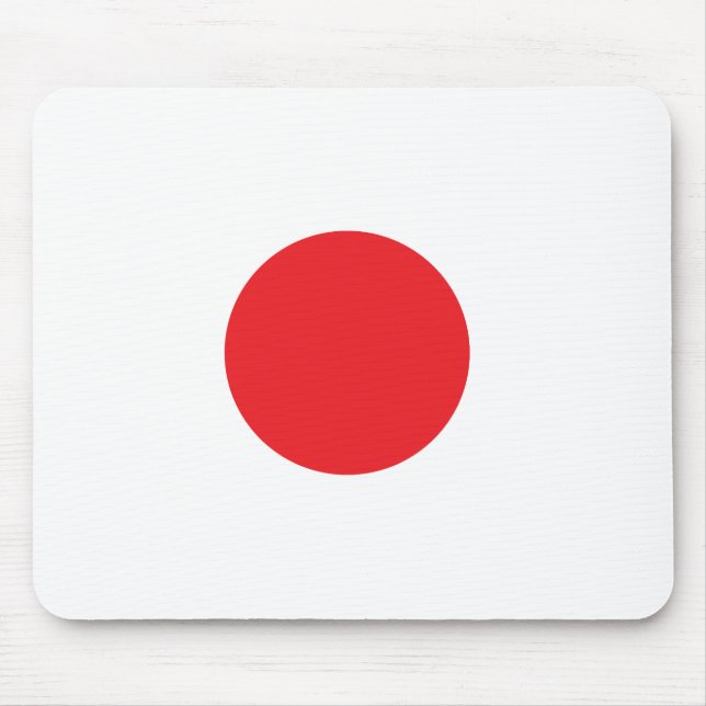 Alfombrilla De Ratón Bandera japonesa (Frente)