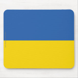 Alfombrilla De Ratón Bandera llana de Ucrania