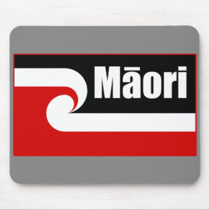 Alfombrilla De Ratón Bandera maorí,Bandera de Tino Rangatiratanga, maor