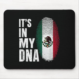 Alfombrilla De Ratón Bandera Mexicana México está en mi Adn
