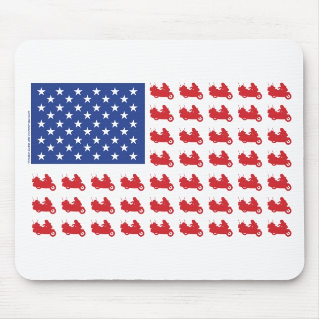 Alfombrilla De Ratón Bandera-Motores (Frente)