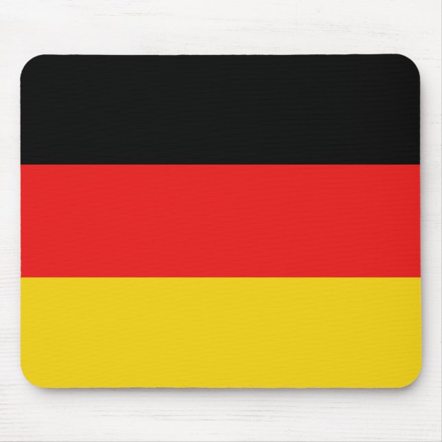 Alfombrilla De Ratón Bandera Mousepad de Alemania (Frente)