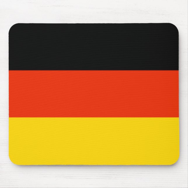 Alfombrilla De Ratón Bandera Mousepad de Alemania (Frente)