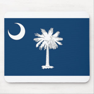 Alfombrilla De Ratón Bandera Mousepad de Carolina del Sur