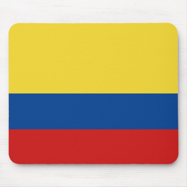 Alfombrilla De Ratón Bandera Mousepad de Colombia (Frente)