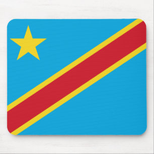 Alfombrilla De Ratón Bandera Mousepad de Congo-Kinshasa