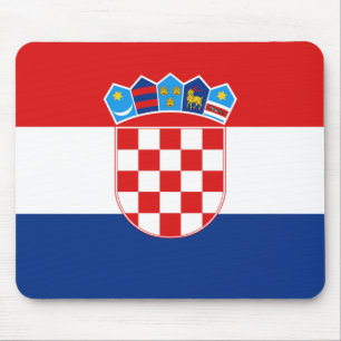 Alfombrilla De Ratón Bandera Mousepad de Croacia