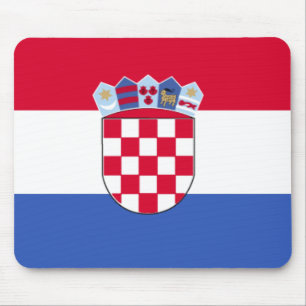 Alfombrilla De Ratón Bandera Mousepad de Croacia