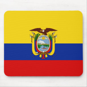 Alfombrilla De Ratón Bandera Mousepad de Ecuador