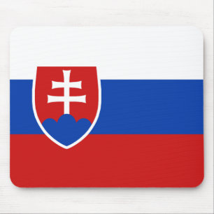 Alfombrilla De Ratón Bandera Mousepad de Eslovaquia
