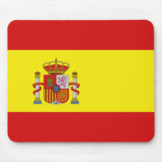 Alfombrilla De Ratón Bandera Mousepad de España (Frente)