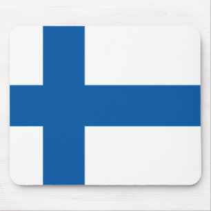 Alfombrilla De Ratón Bandera Mousepad de Finlandia