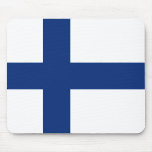 Alfombrilla De Ratón Bandera Mousepad de Finlandia