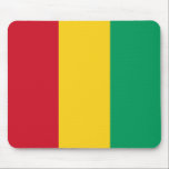 Alfombrilla De Ratón Bandera Mousepad de Guinea-Conakry<br><div class="desc">Este diseño del mousepad comprende simplemente la bandera guineana. Una gran manera de recordar Guinea-Conakry mientras que en el ordenador.</div>