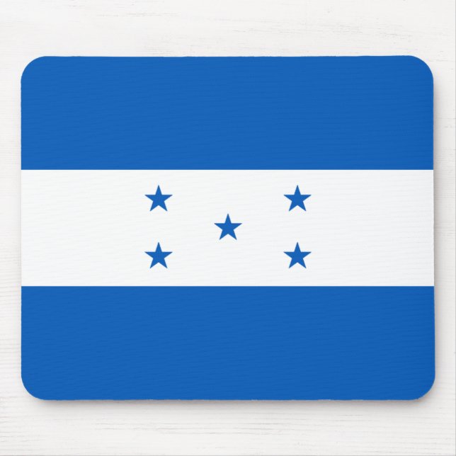 Alfombrilla De Ratón Bandera Mousepad de Honduras (Frente)
