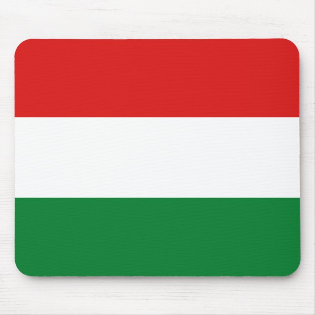 Alfombrilla De Ratón Bandera Mousepad de Hungría (Frente)