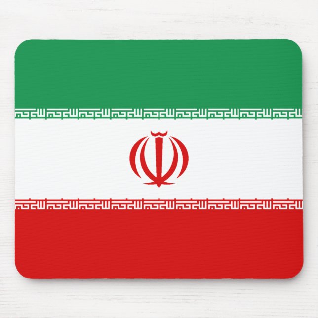 Alfombrilla De Ratón Bandera Mousepad de Irán (Frente)