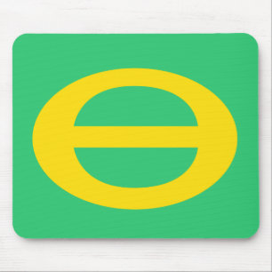 Alfombrilla De Ratón Bandera Mousepad de la ecología