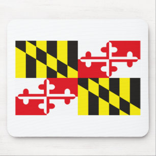 Alfombrilla De Ratón Bandera Mousepad de Maryland