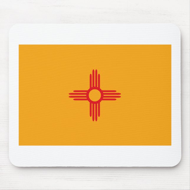Alfombrilla De Ratón Bandera Mousepad de New México (Frente)