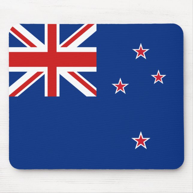 Alfombrilla De Ratón Bandera Mousepad de Nueva Zelanda (Frente)