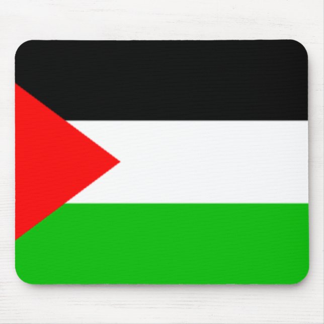 Alfombrilla De Ratón Bandera Mousepad de Palestina (Frente)