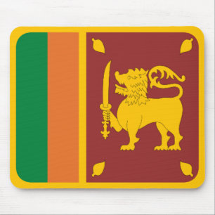 Alfombrilla De Ratón Bandera Mousepad de Sri Lanka