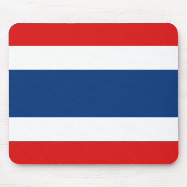 Alfombrilla De Ratón Bandera Mousepad de Tailandia (Frente)