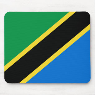 Alfombrilla De Ratón Bandera Mousepad de Tanzania
