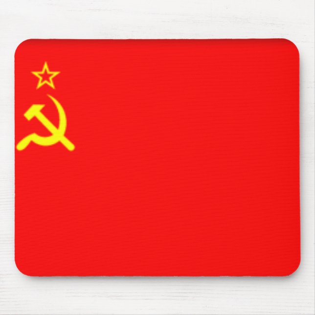 Alfombrilla De Ratón Bandera Mousepad de Unión Soviética (Frente)