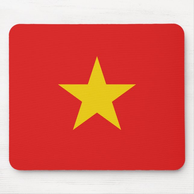 Alfombrilla De Ratón Bandera Mousepad de Vietnam (Frente)