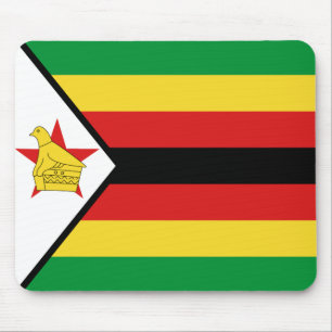 Alfombrilla De Ratón Bandera Mousepad de Zimbabwe